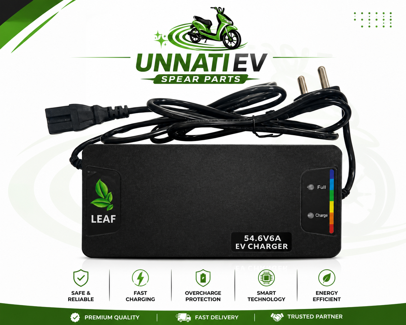 IMP 54.6V 6A Lithium EV Charger for NMC Battery [UN-02]