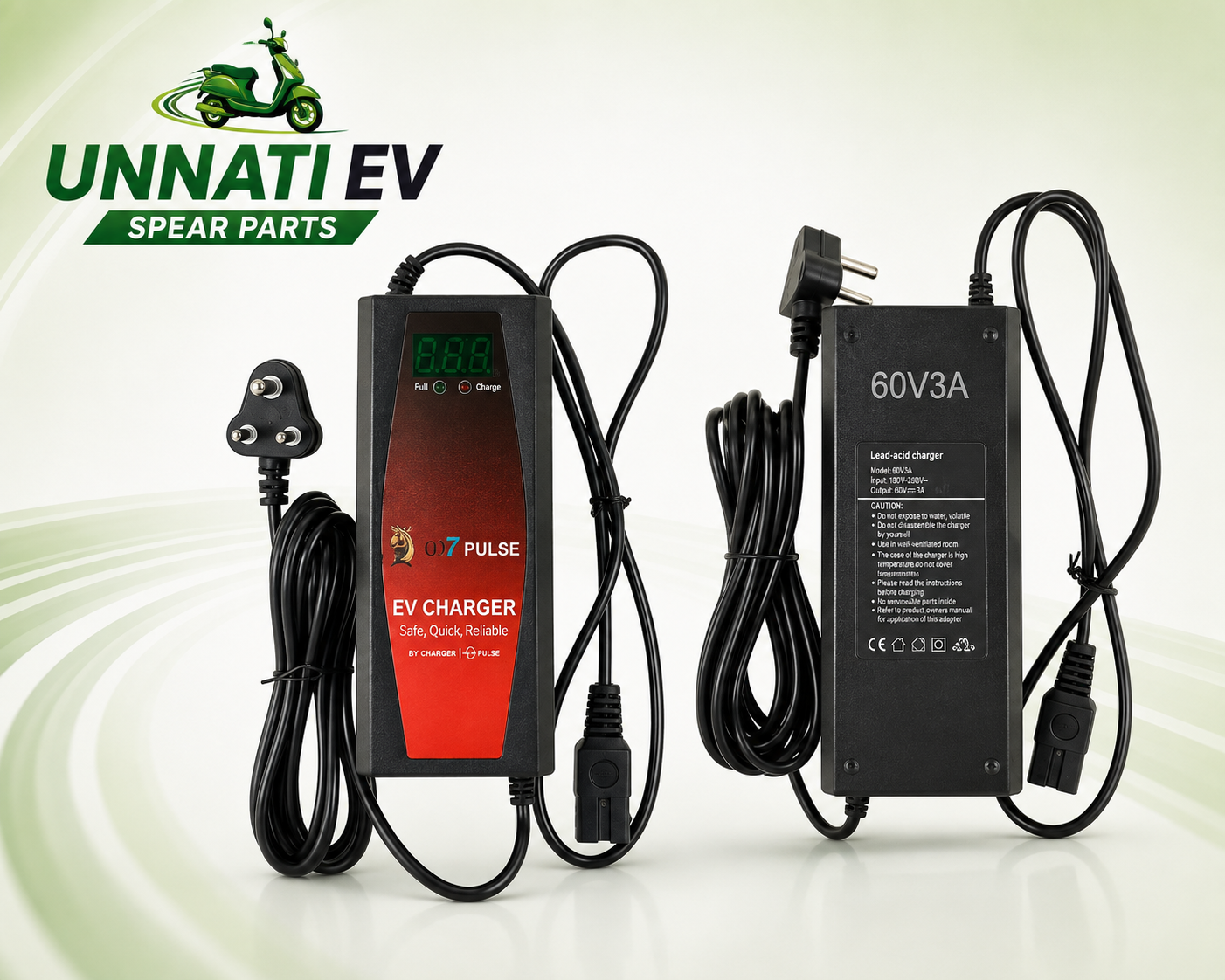 QT7 Pulse 60V 3A Lead Acid EV Charger (UN-13)