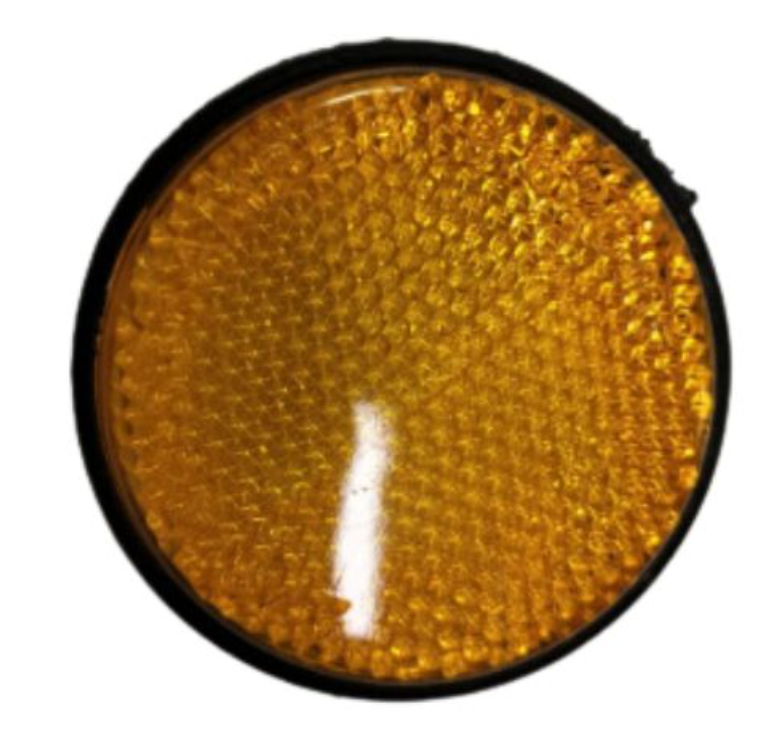 REFLECTOR [ROUND YELLOW] (UN153)