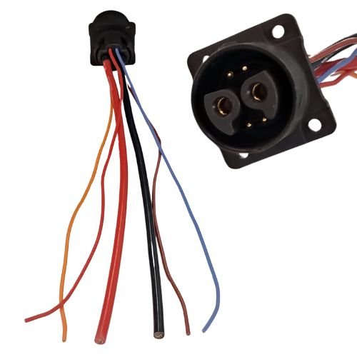 CHAK OKI FEMALE with 6 WIRE (CAN) (UN412)