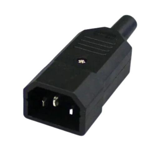 IEC CABLE MOUNT MALE CONNECTER (UN431)
