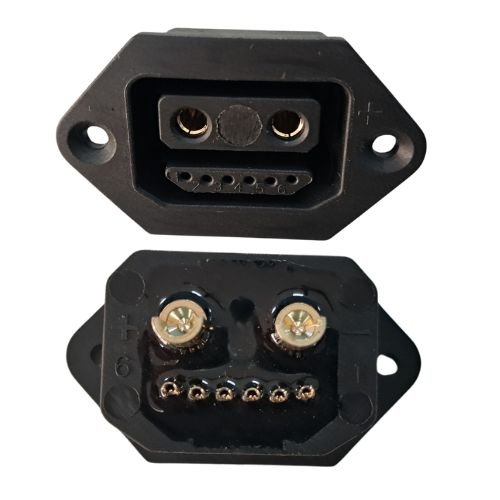 DTAP CAN 2+6 PIN FEMALE SOCKET (UN448)
