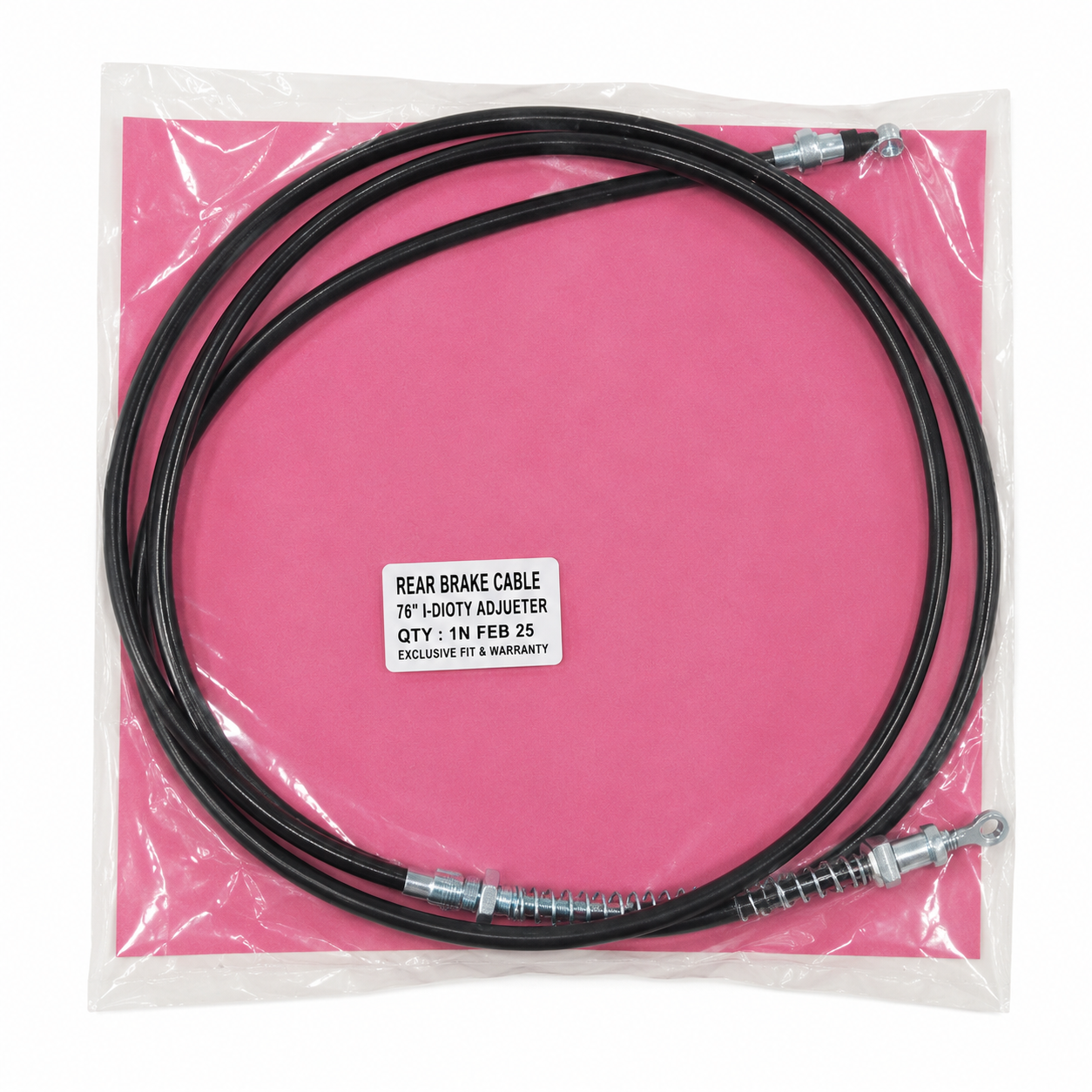 BRAKE CABLE [HD ADJUSTER 78 INCH] (UN470)